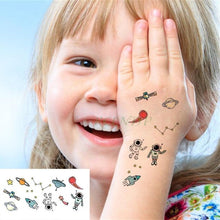 Load image into Gallery viewer, Elegant Waterproof Tattoo Sticker Sun Moon Fake Tatto Fashion Moon Temporary Fun Sun Wave Magic Tatoos For Womens Mens