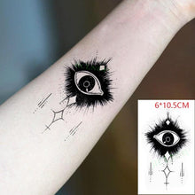 Load image into Gallery viewer, Elegant Waterproof Tattoo Sticker Sun Moon Fake Tatto Fashion Moon Temporary Fun Sun Wave Magic Tatoos For Womens Mens