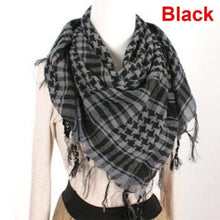 Load image into Gallery viewer, Winter Warm Unisex Fashion Lightweight Military Men Scarves Arab Tactical Desert Army Keffiyeh Scarf Military Scarves Shemagh Palestine Islamic Multifunction Tactical cotton head Scarf square Arabic Keffiyeh Wrap Bandana Women Men
