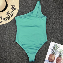 Load image into Gallery viewer, Luxury Black Female Swimsuit Vintage One Piece Ruffled Push Up Tummy Control Swimwear Halter One Piece Slimming Retro Swimsuit Women's Plus Size Push Up Bathing Suit Solid Red Swimwear Women Padded Bathing Suits