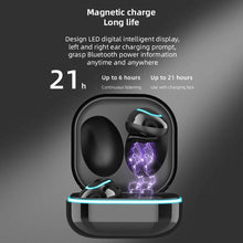 Load image into Gallery viewer, Sports Black Headphones Wireless Wearable Music Player Built-in Memory Sweatproof WaterproofWireless Bluetooth Headphones 5.1 Gaming Headset In Ear HiFi Sports Noise Cancel Earphone For Smartphones LED Display For Sports Running Workout