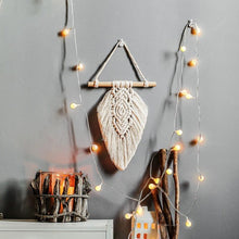 Load image into Gallery viewer, Handmade Wall Art Home Wall Decor Woven Hanging Tapestry Tassel Wind Chimes Wall Hanging Ornaments Hand Macrame Wall For Wall Wedding Living Room Gallery Patio Apartment Yard Decor