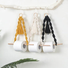 Load image into Gallery viewer, Handmade Wall Art Home Wall Decor Woven Hanging Tapestry Tassel Wind Chimes Wall Hanging Ornaments Hand Macrame Wall For Wall Wedding Living Room Gallery Patio Apartment Yard Decor
