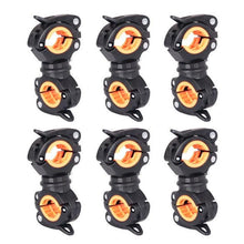 Load image into Gallery viewer, Bicycle Light Bracket Bike Lamp Holder LED Headlight Pump Stand Quick Release Mount 360 Degree Rotatable Universal Flashlight Mount Holder Mount Bicycle Mounting Bracket Flashlight Holder