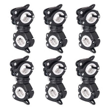 Load image into Gallery viewer, Bicycle Light Bracket Bike Lamp Holder LED Headlight Pump Stand Quick Release Mount 360 Degree Rotatable Universal Flashlight Mount Holder Mount Bicycle Mounting Bracket Flashlight Holder