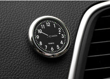 Load image into Gallery viewer, Car Clock Luminous Mini Automobiles Internal Stick-On Luminous Quartz Analog Watch Universal Pocket Mini Stick-On Clock for Car Boat Bike Home Digital Watch Mechanics Quartz Clocks Auto Ornament Car Accessories Gifts