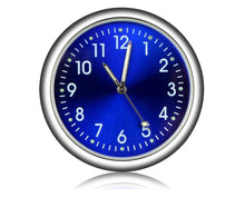 Load image into Gallery viewer, Car Clock Luminous Mini Automobiles Internal Stick-On Luminous Quartz Analog Watch Universal Pocket Mini Stick-On Clock for Car Boat Bike Home Digital Watch Mechanics Quartz Clocks Auto Ornament Car Accessories Gifts