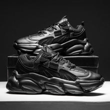 Load image into Gallery viewer, Fashion Mens Sneakers White Trend Casual Comfortable Black Mens Chunky Sneaker Design Summer White Outdoor Running Tennis Sneakers Sport Fashion Comfortable Casual Mens Sneakers