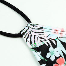Load image into Gallery viewer, Swimwear Woman Swimsuit Bikini New Push Up Bikini Set Bathing Suit Women's Bikini Swimsuits Floral Printed Bathing Suits For Women 2 Piece Bikini Women Floral Print Beachwear Two Piece Suit