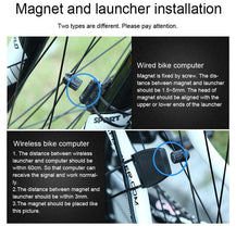 Load image into Gallery viewer, Waterproof Bicycle Computer Wireless And Wired MTB Bike Cycling Odometer Stopwatch Speedometer LED Digital Bicycles Computer Odometer Speedometer Max Distance Time For Trainer