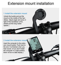 Load image into Gallery viewer, Waterproof Bicycle Computer Wireless And Wired MTB Bike Cycling Odometer Stopwatch Speedometer LED Digital Bicycles Computer Odometer Speedometer Max Distance Time For Trainer