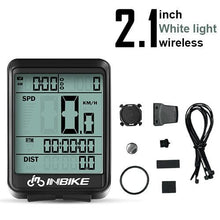 Load image into Gallery viewer, Waterproof Bicycle Computer Wireless And Wired MTB Bike Cycling Odometer Stopwatch Speedometer LED Digital Bicycles Computer Odometer Speedometer Max Distance Time For Trainer
