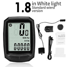 Load image into Gallery viewer, Waterproof Bicycle Computer Wireless And Wired MTB Bike Cycling Odometer Stopwatch Speedometer LED Digital Bicycles Computer Odometer Speedometer Max Distance Time For Trainer