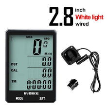 Load image into Gallery viewer, Waterproof Bicycle Computer Wireless And Wired MTB Bike Cycling Odometer Stopwatch Speedometer LED Digital Bicycles Computer Odometer Speedometer Max Distance Time For Trainer