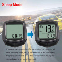 Load image into Gallery viewer, Bike Speedometer Waterproof Wired Digital Bike Ride Odometer Bicycle Cycling Speed Counter Bicycle Accessories Waterproof Cycling Odometer With Automatic Wake-Up Multi-Function LCD Backlight Display Bicycle Computer Best For Bikers