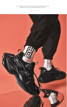 Load image into Gallery viewer, Mens Strong Casual Fashion Chunky Sneakers Height Increasing Spring Thick Sole Footwear Fashion High Quality Sneakers Slip on Walking Shoes High Top Casual Shoes For Men