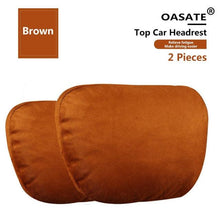 Load image into Gallery viewer, Luxury Car Neck Pillow Car Travel Neck Rest Pillows Seat Cushion Support Car Headrest Neck Support Seat Design Class Soft Universal Adjustable Car Neck Pillow Waist Pillow Universal Driving Seat Car Pillow Sleeping Neck Headrest