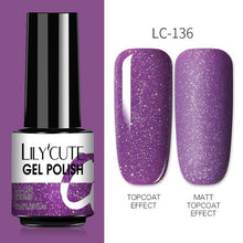 Load image into Gallery viewer, Stylish Blue Womens Nail Gel Polish Permanent UV Gel Popular High Quality Colorful Nail Polish Gel For Girls