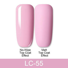 Load image into Gallery viewer, New Modern Fashion Colorful Matte Effect UV Gel Nail Polish Permanent Nail Painting Gel Luxury Matt Style For Women and Girls