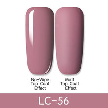 Load image into Gallery viewer, New Modern Fashion Colorful Matte Effect UV Gel Nail Polish Permanent Nail Painting Gel Luxury Matt Style For Women and Girls