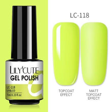 Load image into Gallery viewer, 2022 New Fashion Purple Womens Nail Gel 7ml Permanent UV LED Base Matte Glossy Luxury Colorful Effect Nail Gel for Women and Girls