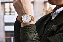 Load image into Gallery viewer, Luxury Men's Business Watches Fashion Watch Waterproof For Men's Casual Sport Leather Strap