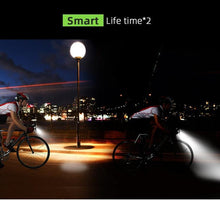 Load image into Gallery viewer, 4000mAh Bicycle Front Light Set USB Rechargeable Smart Headlight With Horn 800 Lumen LED Bicycle Light Set USB Rechargeable Super Bright Bike Headlight