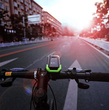 Load image into Gallery viewer, 4000mAh Bicycle Front Light Set USB Rechargeable Smart Headlight With Horn 800 Lumen LED Bicycle Light Set USB Rechargeable Super Bright Bike Headlight