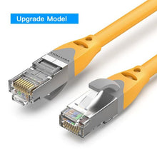 Load image into Gallery viewer, Ethernet Cable CAT6A 10Gbps RJ 45 Network Cable Lan RJ45 Patch Cord Router CAT 6 Cable Professional LAN Shielded Cable Gold Plated RJ45 Connector For Gaming Laptop