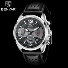Load image into Gallery viewer, New Men Watch Top Sport Design Waterproof Men Quartz Military Wristwatch Leather Strap Analog Men Watch
