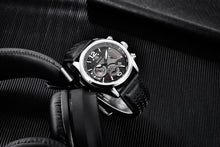 Load image into Gallery viewer, New Men Watch Top Sport Design Waterproof Men Quartz Military Wristwatch Leather Strap Analog Men Watch
