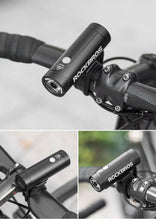 Load image into Gallery viewer, Bike Front Light Rainproof USB Rechargeable Bicycle Light Cycling Headlight LED Flashlight Bike USB Rechargeable Bicycle Light Bicycle Front Headlight LED Bike Headlight Lamp 2000mAh