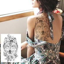 Load image into Gallery viewer, Realistic Tattoos Temporary Womens Flower Sticker Tattoos Waterproof Women Body Art Fake Legs Tattoo Stickers