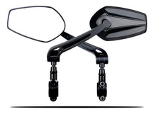 Load image into Gallery viewer, Smart Bicycle Stylish Handlebar Design Reflector Rear View Mirror Mountain Bike Electrical Bike Scooter HD Wide-Range Adjustable Angles Mirror Wide Range Back Reflector Vision Adjustable Left Right Mirrors For Road Electric Bike