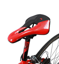 Load image into Gallery viewer, Bike Saddle Mountain Road Bike Seat PU Leather Gel Filled Cycling Cushion Comfortable Shockproof Bicycle Saddle Seat Cushion For Men Comfort Bike Saddle Anti-Slip Bicycle Saddle Waterproof Bicycle Seat For Mountain Bike Seat