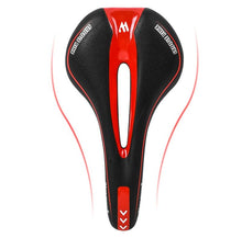 Load image into Gallery viewer, Bike Saddle Mountain Road Bike Seat PU Leather Gel Filled Cycling Cushion Comfortable Shockproof Bicycle Saddle Seat Cushion For Men Comfort Bike Saddle Anti-Slip Bicycle Saddle Waterproof Bicycle Seat For Mountain Bike Seat