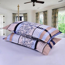 Load image into Gallery viewer, 2pcs Silk Pillowcase For Hair And Skin With Hidden Zipper Print Pillow Case Adult Thick Pillow Case For Home Decor King Size Pillow Case