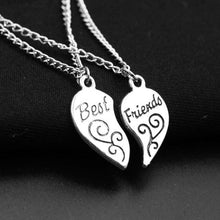 Load image into Gallery viewer, 2 Pcs/Set Fashion Best Friends Charm Bracelets For Women Girls Heart Friendship Forever Jewelry Bracelets For Women Cute Jewelry Love Sister Best Friend Charm Bracelet For Girls Best Gifts For Friends