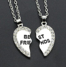 Load image into Gallery viewer, 2 Pcs/Set Fashion Best Friends Charm Bracelets For Women Girls Heart Friendship Forever Jewelry Bracelets For Women Cute Jewelry Love Sister Best Friend Charm Bracelet For Girls Best Gifts For Friends