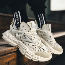 Load image into Gallery viewer, Modern Blue Men's Running Shoes Comfortable Breathable Unisex Sports Shoes Rubber Hard-Wearing Sneakers Casual Sport Shoes Casual Sports Tennis Sneakers