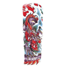 Load image into Gallery viewer, Big Realistic Tiger Tattoo Waterproof Temporary Dragon Flower Sticker Full Arm Large Size Sleeve Big Luxury Design For Mens