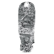 Load image into Gallery viewer, Big Realistic Tiger Tattoo Waterproof Temporary Dragon Flower Sticker Full Arm Large Size Sleeve Big Luxury Design For Mens