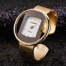 Load image into Gallery viewer, Fashion Gold Classic Women's Watches Luxury Stainless Steel Design Wrist Watch For Women