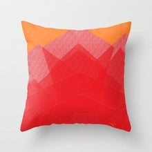 Load image into Gallery viewer, New Creative Red Cushion Case Hot Modern Home Outdoor Decorative Geometry Square Pillow Case Decorative Pillows Case Sofa Couch Seat Polyester Pillows Covers 45x45CM