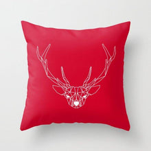 Load image into Gallery viewer, New Creative Red Cushion Case Hot Modern Home Outdoor Decorative Geometry Square Pillow Case Decorative Pillows Case Sofa Couch Seat Polyester Pillows Covers 45x45CM