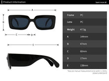 Load image into Gallery viewer, Oversized Square Sunglasses Classic Square Sunglasses For Men & Women Sun Glasses In Snake Pattern For Traveling Shades Female