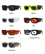 Load image into Gallery viewer, Oversized Square Sunglasses Classic Square Sunglasses For Men & Women Sun Glasses In Snake Pattern For Traveling Shades Female