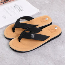 Load image into Gallery viewer, Men Summer Flip Flops Beach Sandals Anti-slip Casual Flat Shoes High Quality Slippers Flip Flops For Women Yoga Mat Comfortable Beach Thong Sandals With Arch Support