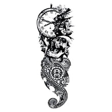Load image into Gallery viewer, Large Colorful Tattoos For Men Waterproof Dragon Sticker Temporary Luxury Big 3D Tattoo Modern Design