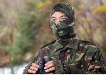 Load image into Gallery viewer, Multicam Camouflage Balaclava Full Face Scarf Mask Hiking Cycling Hunting Army Bike Military Head Cover Tactical Airsoft Cap Men Ski Mask for Men Windproof Thermal Winter Scarf Mask Women Neck Warmer Hood for Cycling